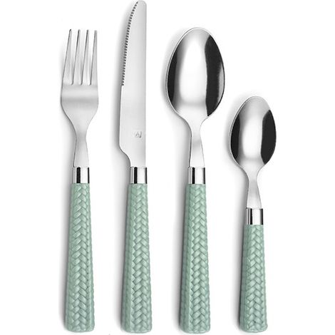 Set de Cubiertos Amefa Paille 24 Piezas Metal Bicolor (25 cm)