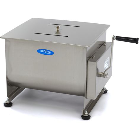 Mélangeur de viande - 30L - 25kg de viande - Double axe - Manuel - Maxima