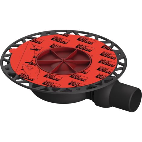 TECEdrainpoint S Ablauf superflach 3601400 DN 50, mit Universalflansch, waagerecht (1/3)