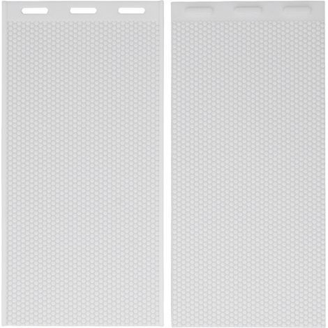 Lot de 2 feuilles de cire d'abeille en silicone de 5,4 mm, presse manuelle, gaufrage, moule à faire soi-même, équipement d'apiculture (1/5)