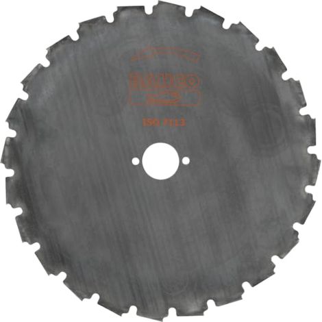 Lame de scie circulaire pour débroussailleuse, diamètre 225 mm, trou central 20 mm, 24 dents (1/3)
