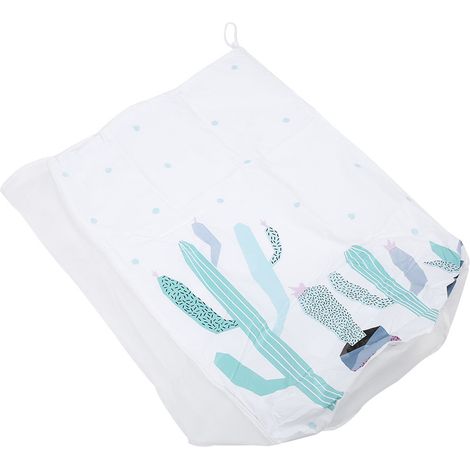 Sacs de rangement cylindriques pour vêtements, oreillers, couvertures et couettes, grands sacs de rangement réutilisables à cordon, organisateurs pour la maison Cactus (1/5)