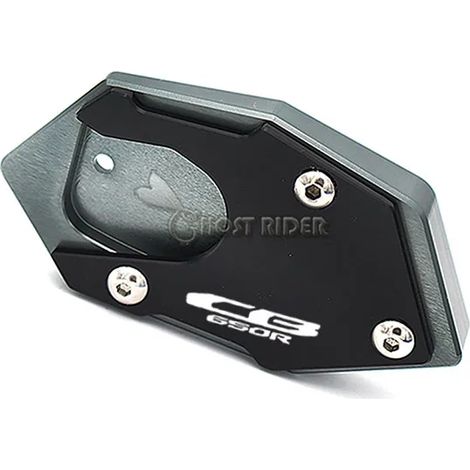 (CB650R Titanium) Compatible avec Honda CB 650R CBR 650R CB650R CBR650R 2018-2022 2021. Béquille latérale CNC, extension et support maxpower. (1/4)