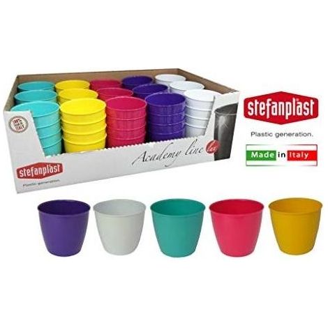 VASE ACADEMY LUX Ø11CM COULEUR ASSORTIE