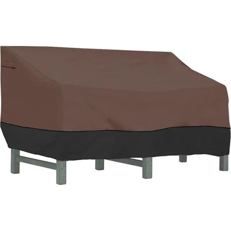 Housse de protection d'extérieur siège jardin UV 14783 + 79cm Noir Marron (1/5)