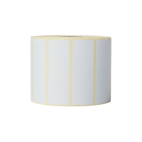 Etiquetas blancas autoadhesivas imprimibles Brother BDE-1J026076-102 (1/5)