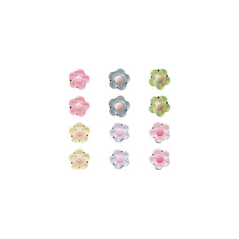 Clip D'Aromathérapie De Voiture À Fleurs en 12 Parties Clip De Sortie d'air Mignon Accessoires pour Décoration De Voitures Accessoires Intérieurs (1/5)