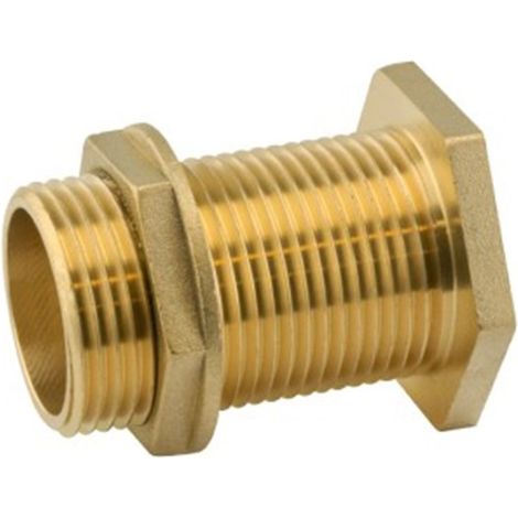 Messing-Tankauslaufverschraubung - 1/2", GIBALTO