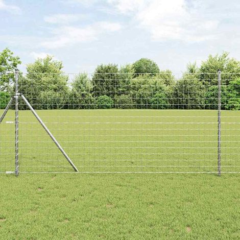 Eurozaun 1,4 x 10 m PVC-beschichtetes Eisen