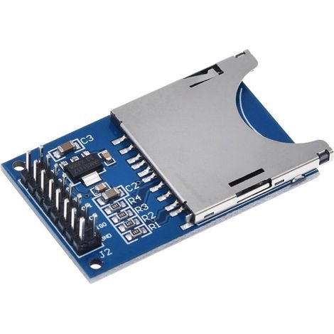 Standard-SPI-Schnittstelle für microSD-Speicherkarten: unterstützt microSD-Karten und -Module (1/4)