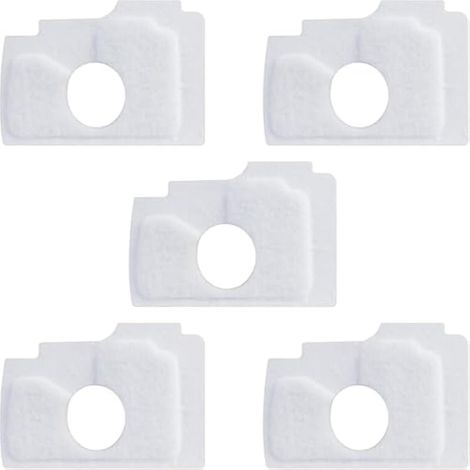 5 Pièces Filtre à Air pour STIHL MS 170, MS 180, 017, 018 Tronçonneuse, JRISBO Double Couche Filtre a Air MS170 Tronconneuse Thermique MS180 Pièces Détachées Filter Accessoire