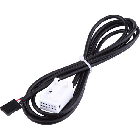 BMW 3er, 5er (E87, E90, E91, E92), X5, X6: USB-AUX-Anschluss mit Kabelbaum und Adapter (1/5)