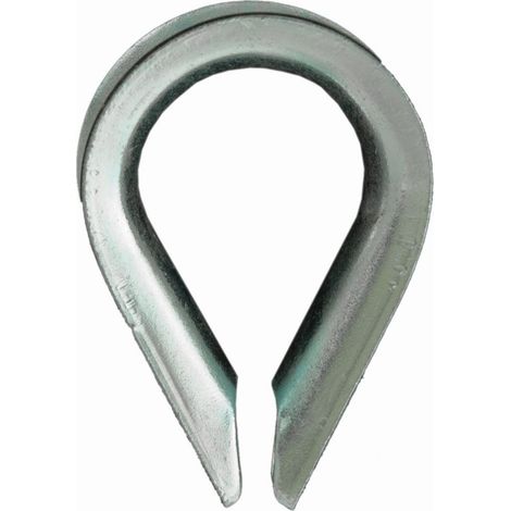 50PZ REDANCE PER FUNE IN ACCIAIO ZINCATO mm. 12 (1/2)