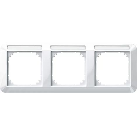 Merten Rahmen 3f.pws/gl Beschriftungsträger 387319 (1/2)
