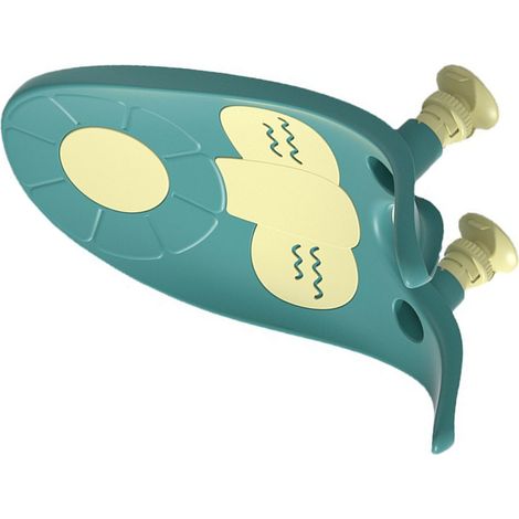 Support de baignoire antidérapant, multifonctionnel, réglable et ergonomique, vert. (1/4)