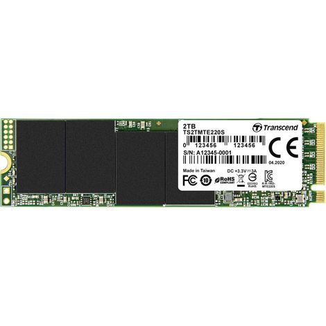 Transcend 220S M.2 2 To PCI Express 3.0 3D NAND NVMe (1/2)