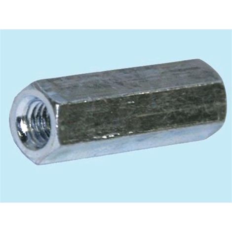 Manicotti dadi giunzione per barre filettate - Misura: M5 Conf. 200 Pz
