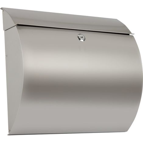 ARREGUI Aura E5405-12 Buzon Individual de Acero Inoxidable, tamaño L (revistas y sobres C4), inox (1/7)