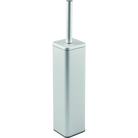 [NEUWERTIG] OUTLET InterDesign Metro Toilettenbürste, Aluminium, Silber, 7,62x7,62x42,14 cm (1/5)