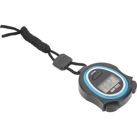 Chronographe électronique numérique multifonction de sport avec précision de 0,1 s, idéal pour l'apprentissage de la course à pied. (1/5)