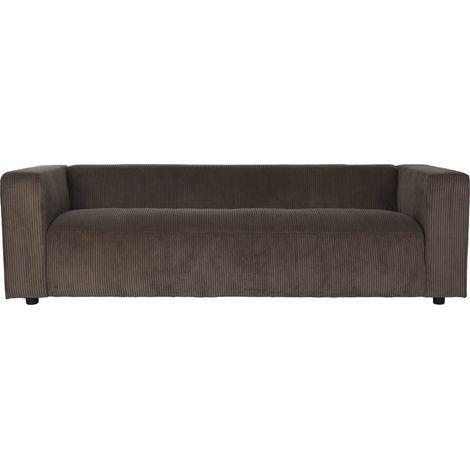Sofa Poliester 224X95,5X66,5 Marron (1/5)