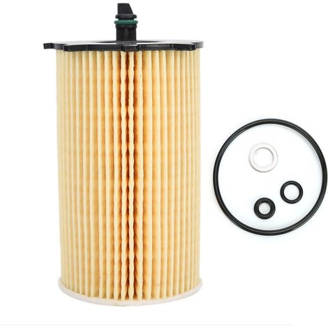 Tbest Filtre à Huile Moteur 263203CAA0 Remplacement Durable Haute Performance pour Moteurs 3,3 L .5 L V6 2011 2018 Matériau en Papier de Durcissement. (1/5)