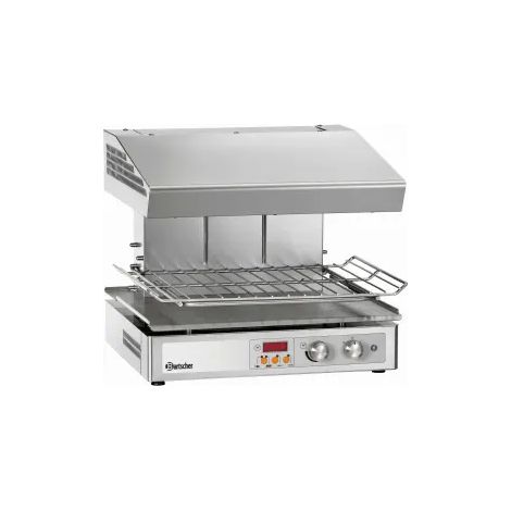 Salamandre de Cuisine Professionnelle Hi-Light avec Grille Réglable - 3 Zones - Bartscher