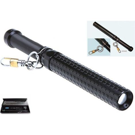 Trade Shop - Militar Militar Torch 5000w 8800mah Bl-b96 Led Recargable Torch Con Zoom + Cono -