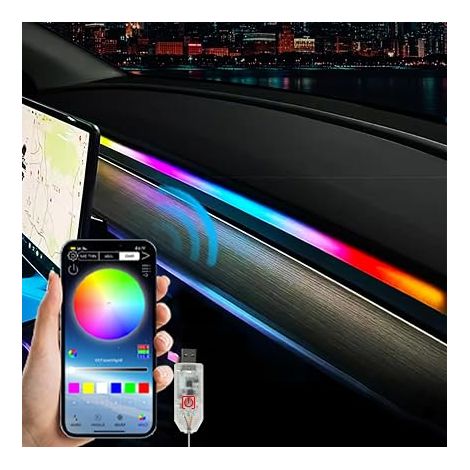 LED Strip Interior Auto Light LED Interior Car Car Light Kits Neon Light 1 110cm (1/5)