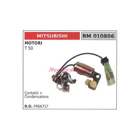 Contacto + condensador desbrozadora MITSUBISHI T 50 010806