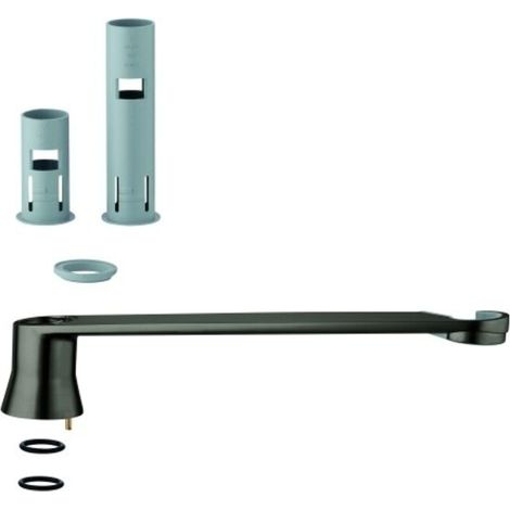 Halter Spülbrause 46734 hard graphite gebürstet (1/2)