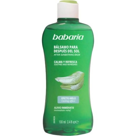 BABARIA SOL.  AFTER SUN BALSAMO EFECTO HIELO ALOE 100 ML