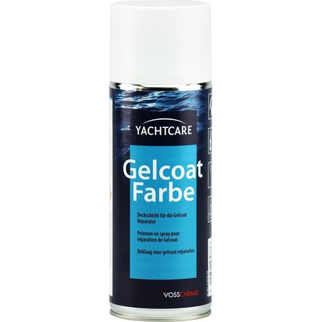 Gelcoat blanc, RAL 9010, aérosol 400 ml, peinture gelcoat (1/5)