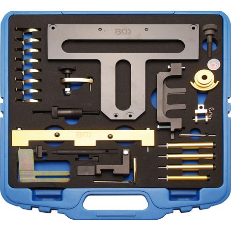 BGS Kit de herramientas de ajuste del motor para motores de gasolina BMW 26 piezas - 62617