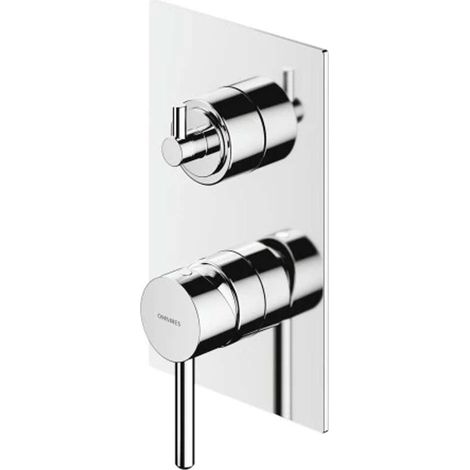 OMNIRES Y - Unterputzarmatur für 3 Verbraucher, mit Grundkörper, Chrom Y1237-KCR (1/2)