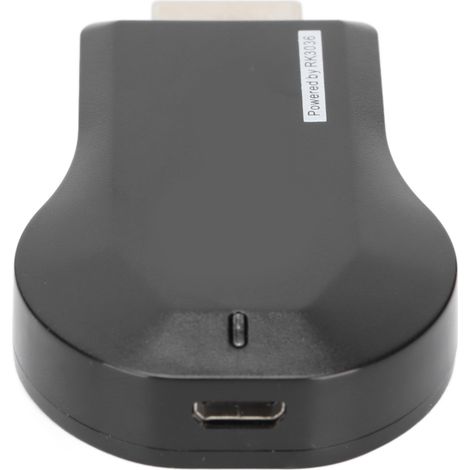 Récepteur d'affichage WIFI 1080P HD avec sortie audio et interface multimédia pour miroir d'écran de téléphones et tablettes