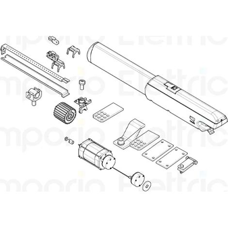 came pièce détachée moteur a5024n 88001-0344 (1/3)
