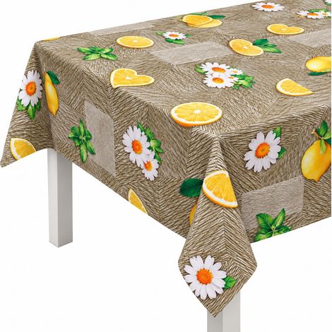Tovaglia Antimacchia "Campagna" drorepellente Rettangolare 100% Poliestere 200 g/m² Stampata in Digitale - DIMENSIONE: 140x180cm (1/3)