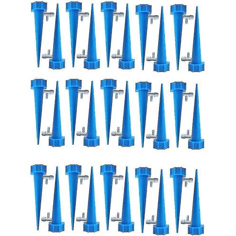 Tropfbewässerungsflasche, 30er-Packung, automatischer Pflanzensprinkler, Tropfbewässerung, mit Steuerventilen.