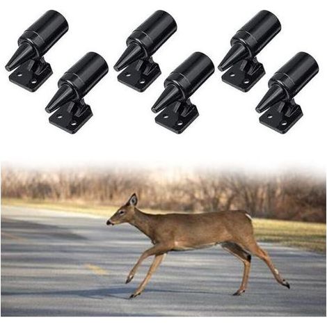 6 Pièces Sifflet Ultrasons Ultra Son Anti-Gibier, Sifflets de Cerf pour Voitures, Sifflets de Cerf Avertissement, pour Voitures, Véhicules, Motos (1/4)