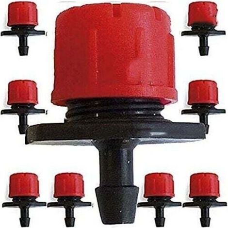 200 goteros ajustables de 0 a 70 l/h. Kits de sistema de riego por goteo Micro Flow. (1/4)