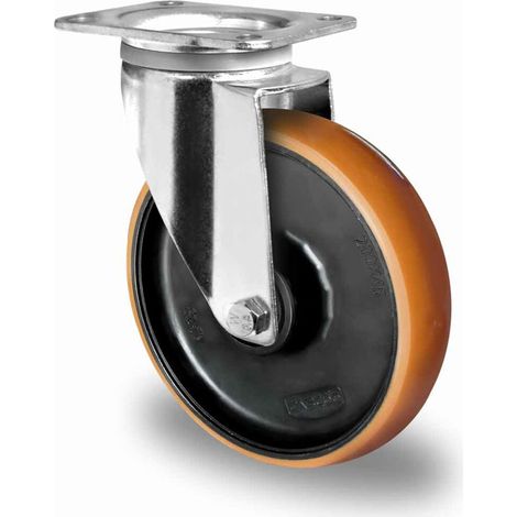 CASCOO Lenkrolle ø 200 mm Serie Z4U5 Doppelkugellager E-Serie