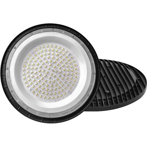 Suspension Industrielle UFO 200W 120lm/W IP65 - Blanc Froid 6000K - 8000K - SILAMP (1/2)