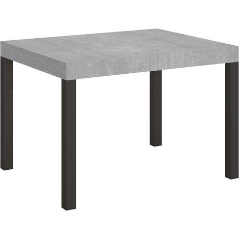 Tavolo allungabile 70x110/194 cm Everyday Cemento telaio Antracite