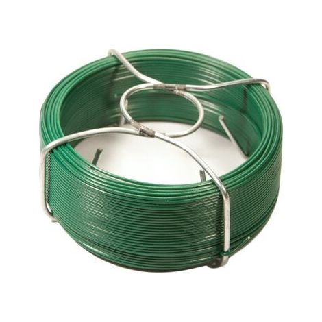 Grüner kunststoffummantelter Bindedraht, 1,15 mm x 50 m SANS MARQUE