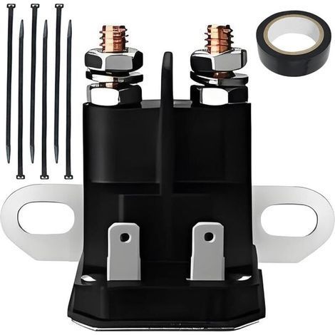 725-04439 Relais de Démarreur AM138068 pour MTD LT3812 pour Cub Cadet GT1054 LT1040 pour John Deere Tondeuse Autoportée, solenoide 12v Tracteur Tondeuse (1/5)