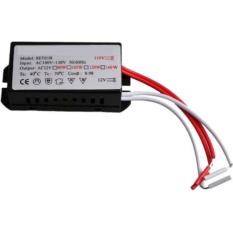 Transformateur AC110V vers 12V, tension de sortie 60W-FFY (1/3)