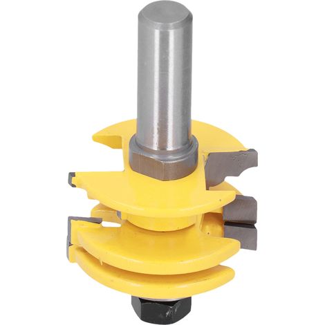 1/2-Zoll-Schaft-Holzfräser, Fräswerkzeug für Holzbearbeitung, Schranktüren und Fenster, bündiges Fräsen, Profilieren, 8 mm (1/5)