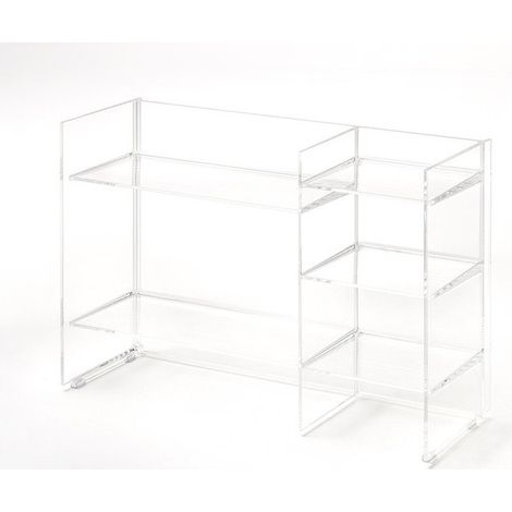 Etagère KARTELL 750 x 265 x 530 mm cristal clair LAUFEN