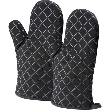 MINKUROW Guanti Da Forno, Guanti Da Forno, Presine Da Cucina Guanti Resistenti Al Calore Guanti In Silicone Guanti Da Forno Antiscivolo (1/5)